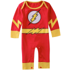 Baby Boys' The Flash Long Sleeve Romper