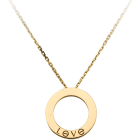 Love necklace (3 diamonds) 