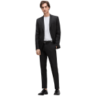Black suit, slim fit