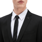 Basic suit,chest pocket detail
